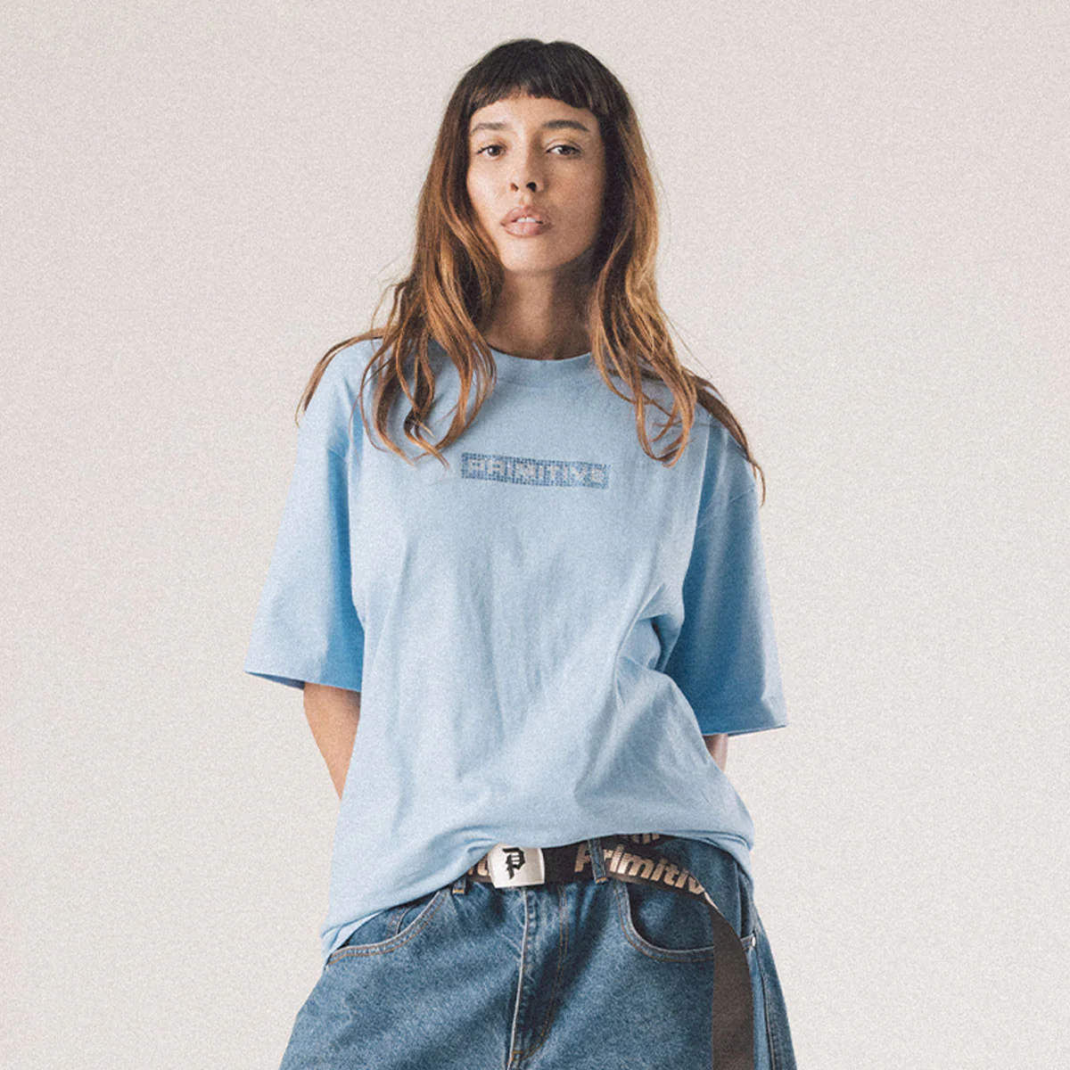 BOXED RHINESTONE BOXY TEE - Image 4