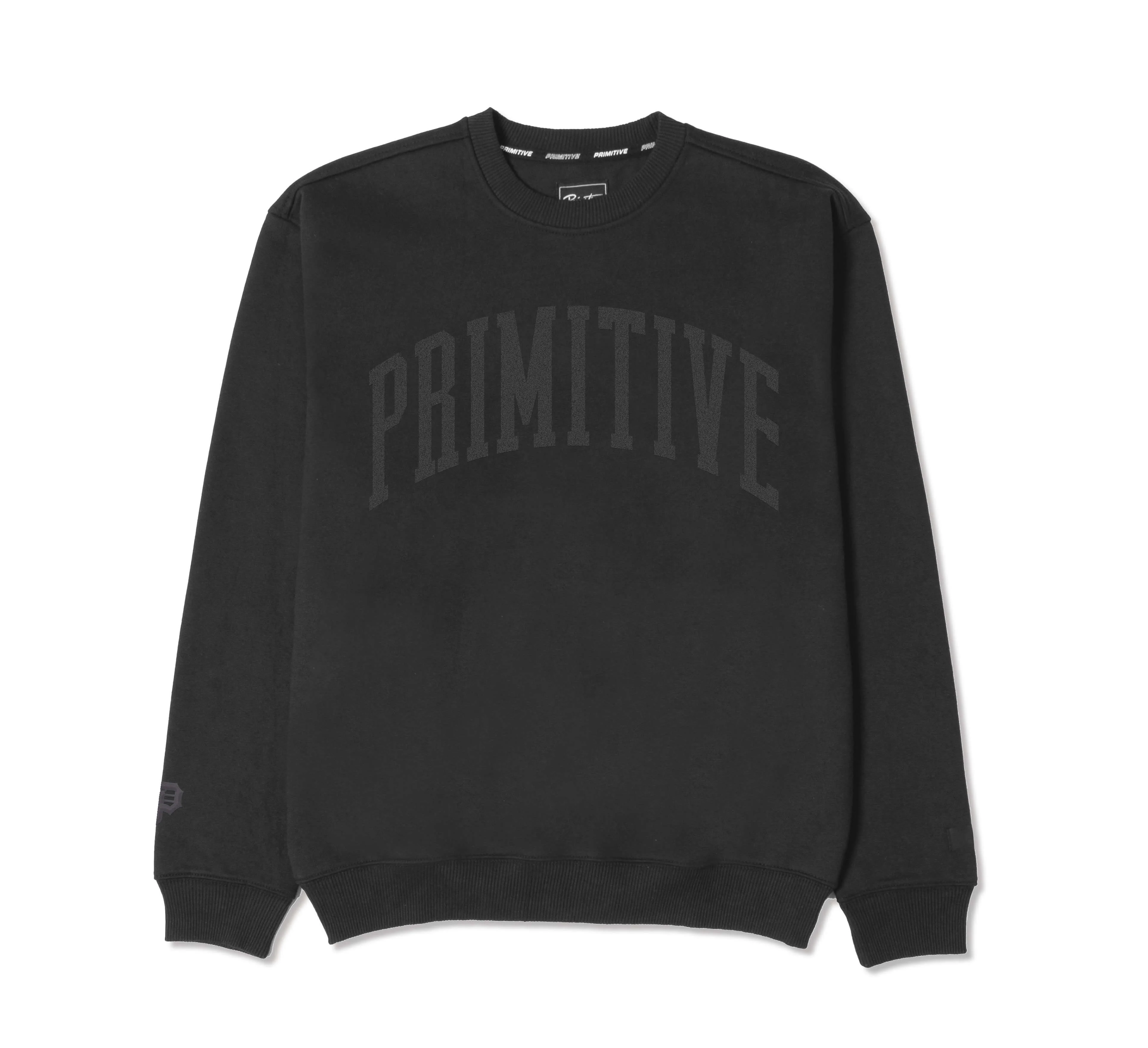 COLLEGIATE ARCH BOXY CREWNECK