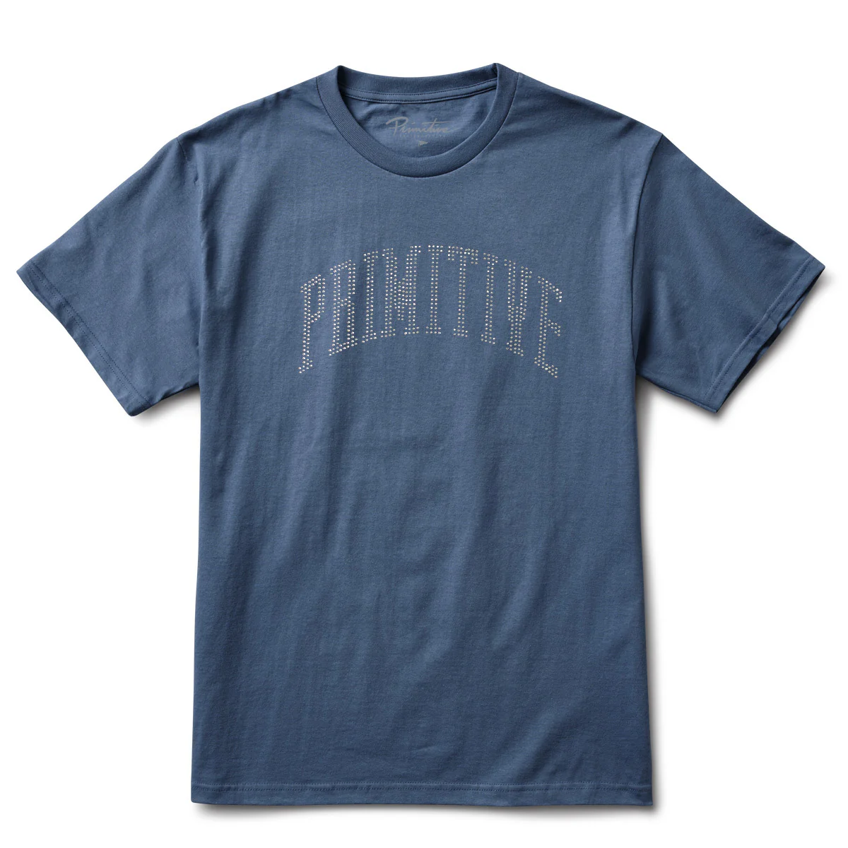 COLLEGIATE RHINESTONE BOXY TEE