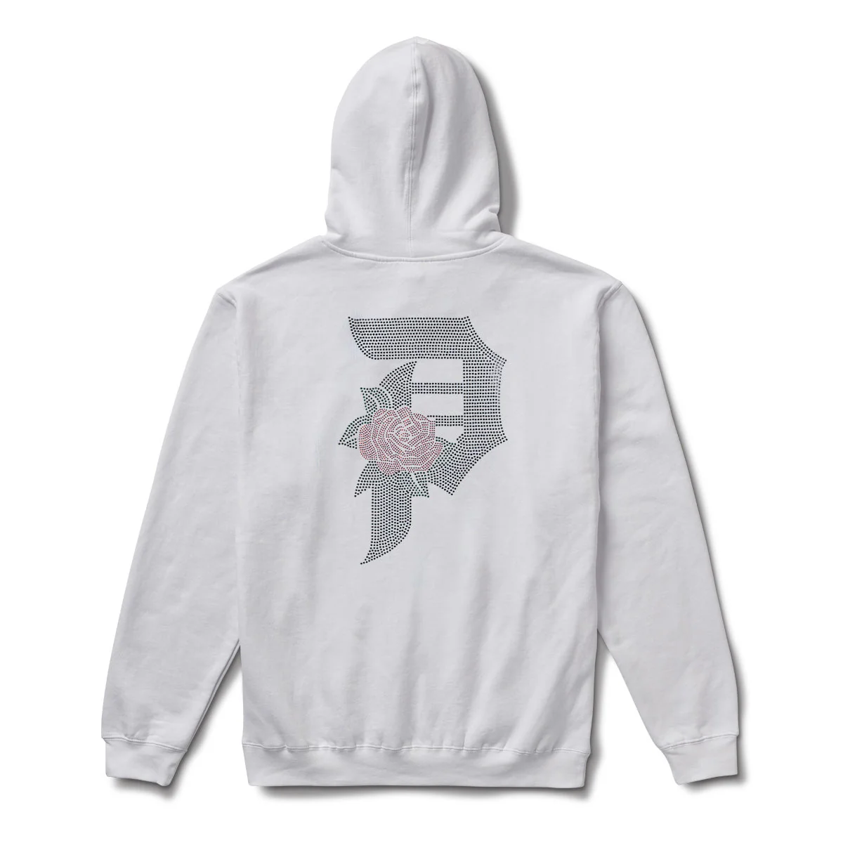 DIRTY P RHINESTONE ROSE HOOD - Image 3