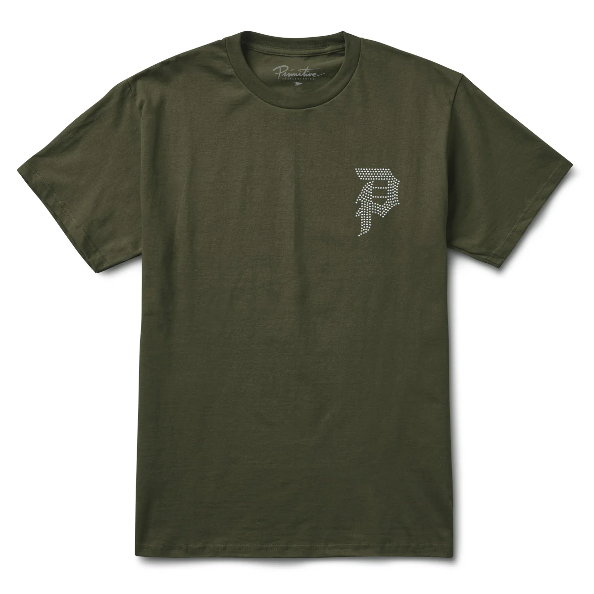 DIRTY P RHINESTONE ROSE TEE - Image 6