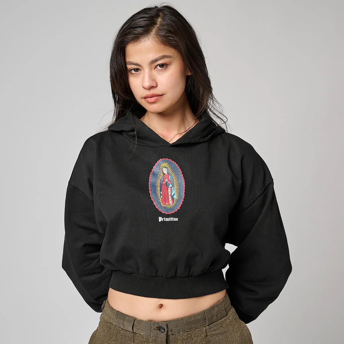 DIVINE WOMEN CROP HOOD - Image 3