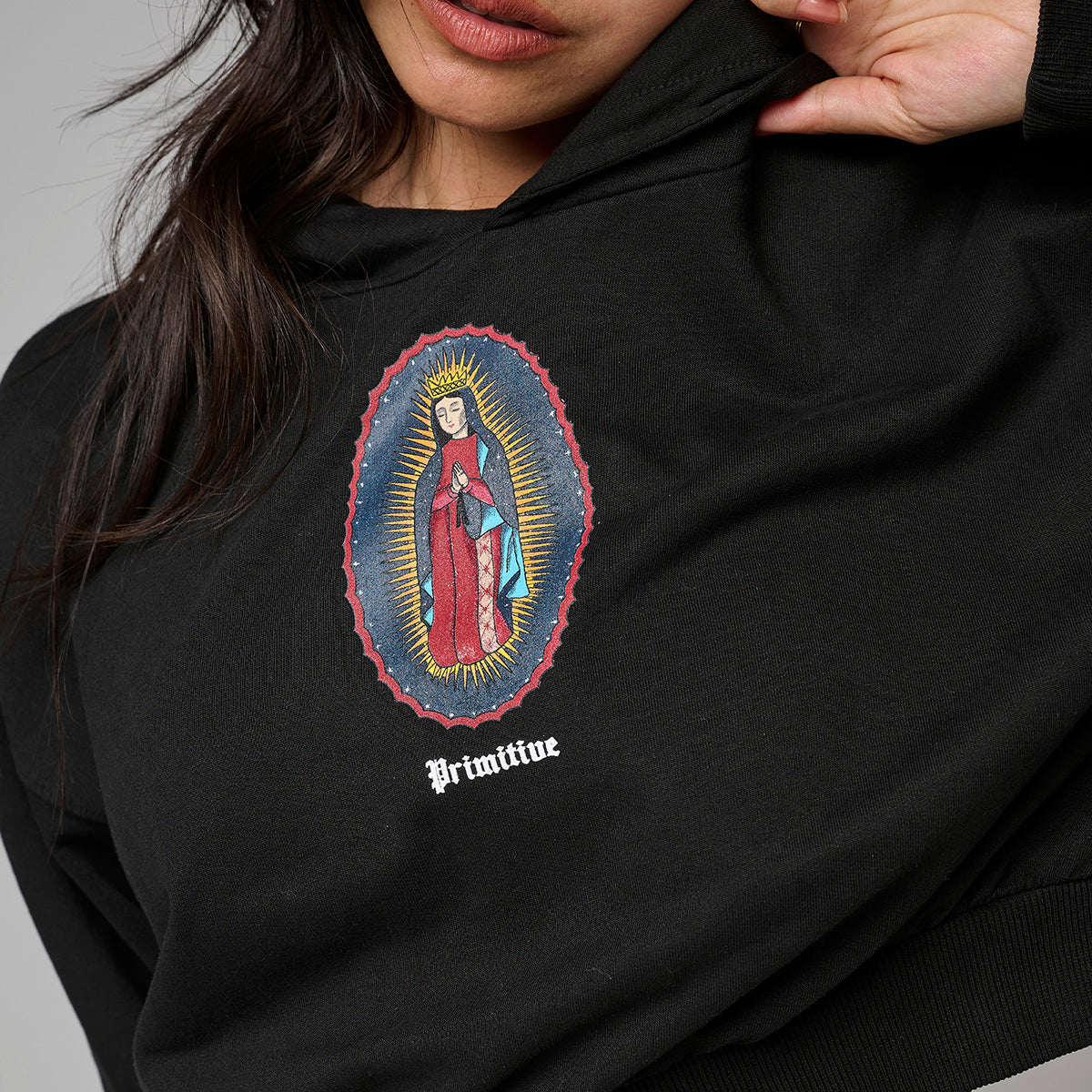 DIVINE WOMEN CROP HOOD - Image 4