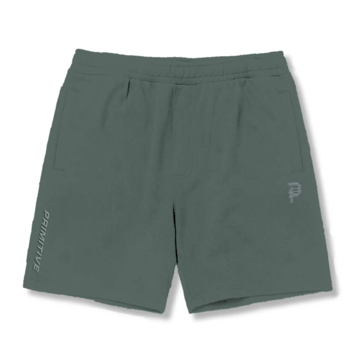 EURO SLANT FLEECE SHORTS - Image 2
