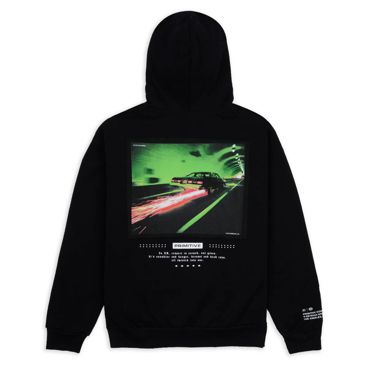 SCRAPE BOXY ZIP HOOD - Image 2