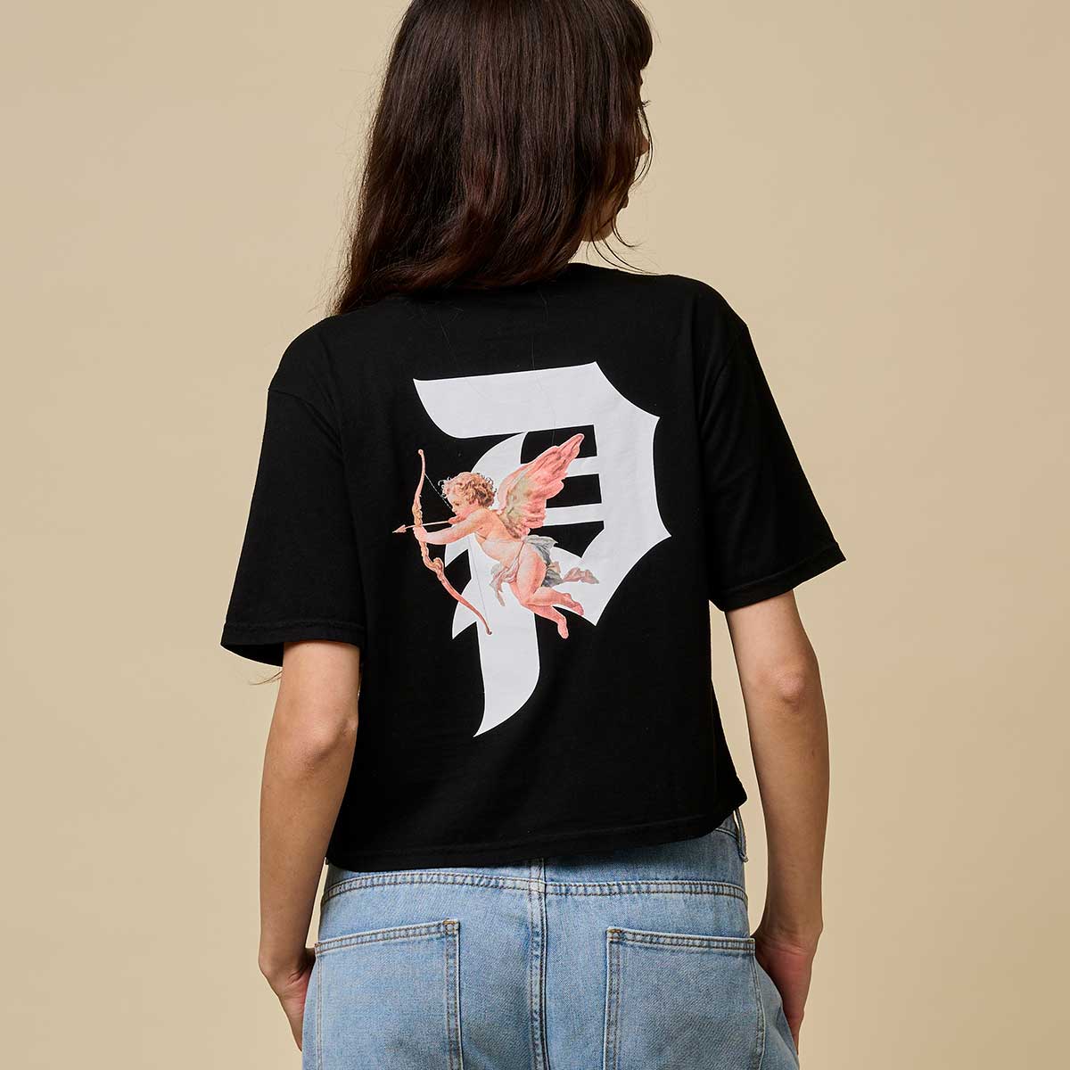 SHOOTER WOMENS CROP TEE - Image 2